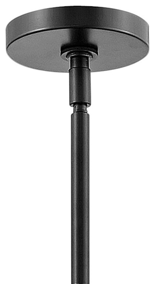 Hinkley Archer Medium Adjustable Single Tier, Satin Black