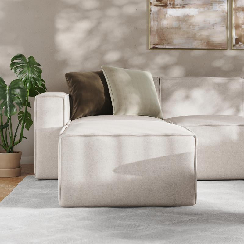 Bridgetown Luxury Modular Sectional Sofa, Cream
