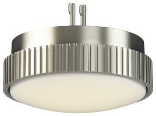 Kute Ceiling Fan Knurled CCT Select LED Light Kit Nickel