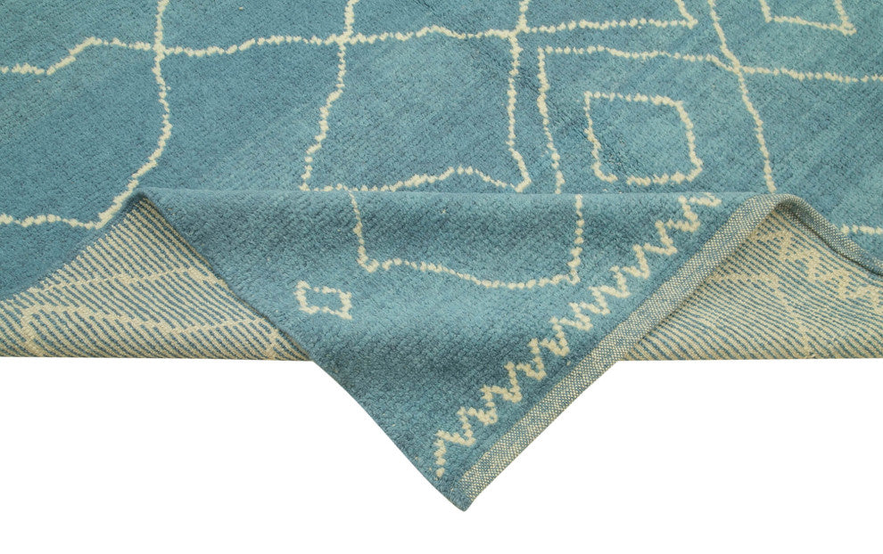 Rug N Carpet - Handmade One-of-a-Kind 6' 6'' x 9' 11'' Moroccan Area Rug