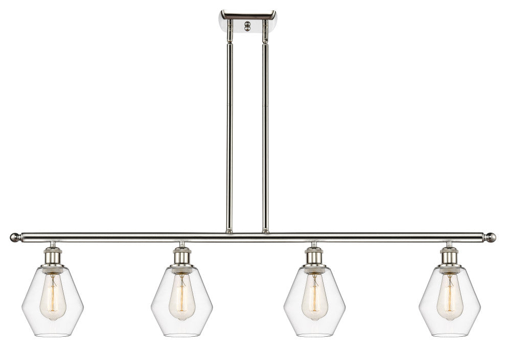 Innovations 516-4I-PN-G652-6 4-Light Island Light, Polished Nickel