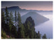 "Wizard Island in the center of Crater Lake, Crater Lake NP" Paper Art, 42"x32"