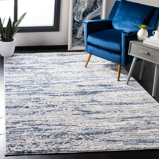 Safavieh Amelia Collection, ALA768 Rug, Grey/Navy, 5'3"x7'6"