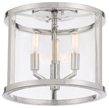 Crystorama Lighting Group DEV-B8003_CEILING Devon 3 Light 12"W - Polished
