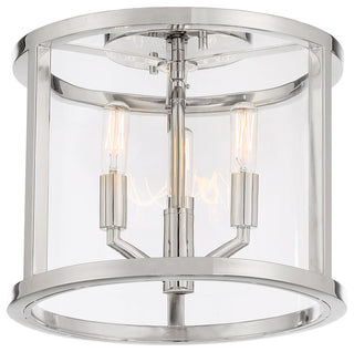 Crystorama Lighting Group DEV-B8003_CEILING Devon 3 Light 12"W - Polished