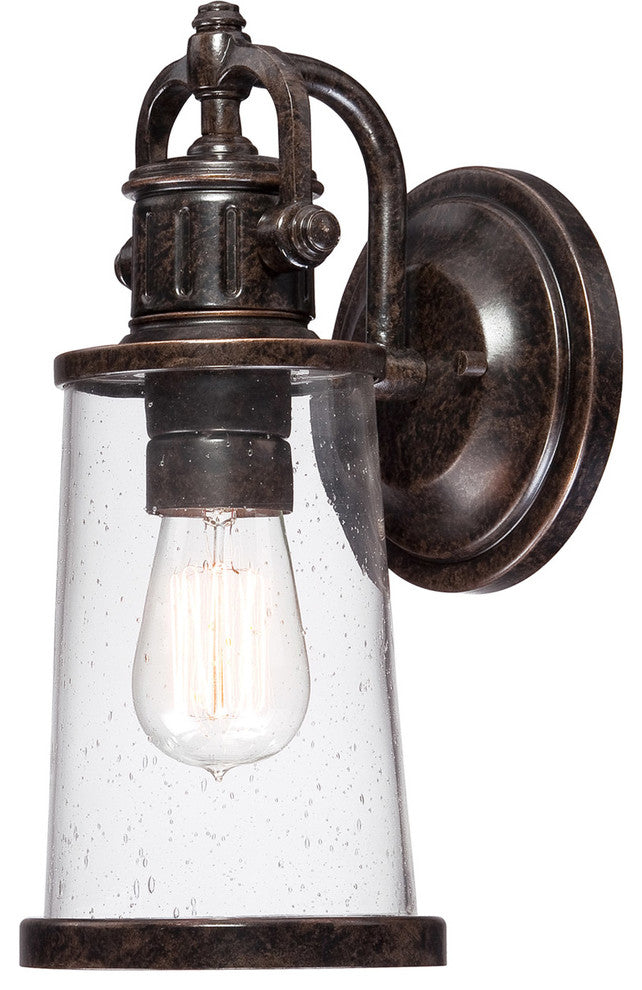 Quoizel SDN8405IB One Light Outdoor Wall Lantern Steadman Imperial Bronze