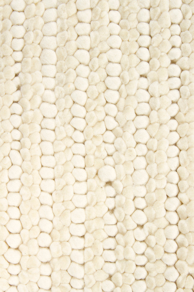 Anni Contemporary Area Rug, Ivory, 9'x13'