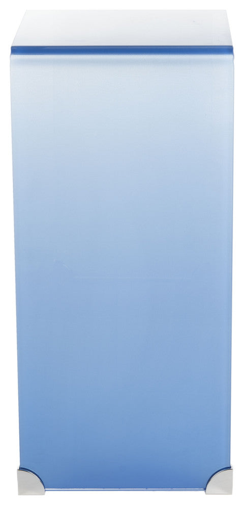 Safavieh Crysta Ombre Glass Console Table, Clear, Blue