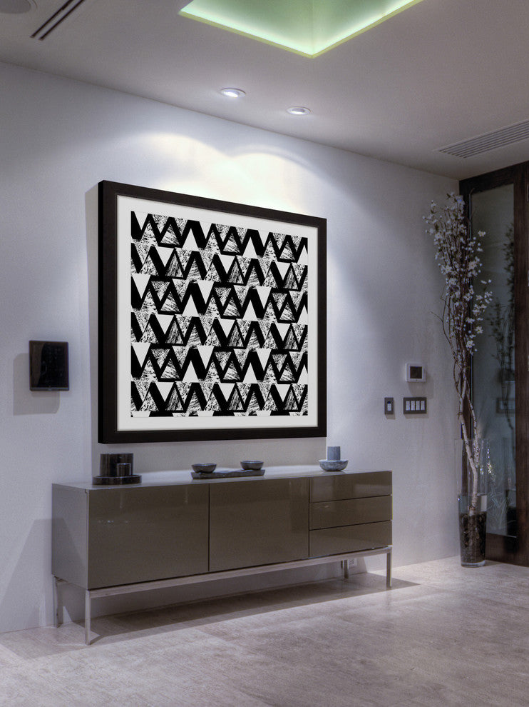 "Continual Bridge" Framed Art Print