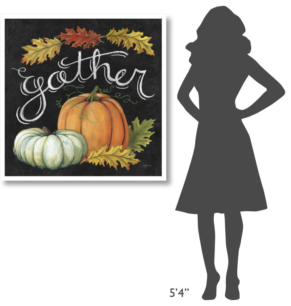 "Autumn Harvest III Square" Digital Paper Print by Mary Urban, 38"x38"