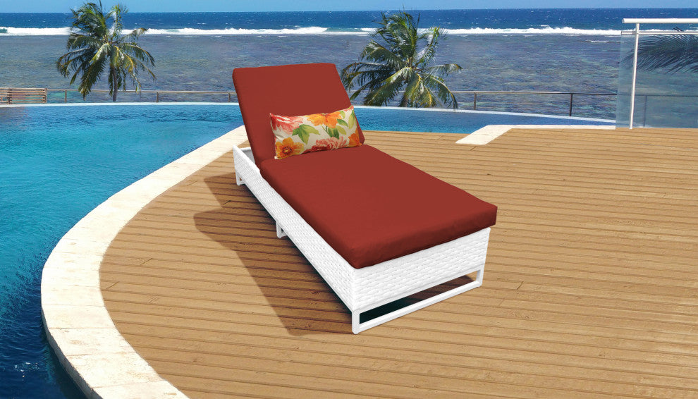 Miami Chaise Outdoor Wicker Patio Furniture