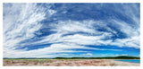 Awesome Pacific Ocean, Landscape Canvas Art Print, 60"x28"