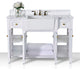 Adeline Vanity Set, White, 48", Single Sink