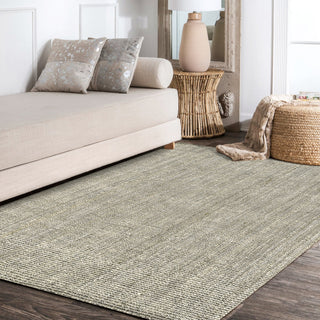 Pata Hand Woven Area Rug, Gray, 5 X 8