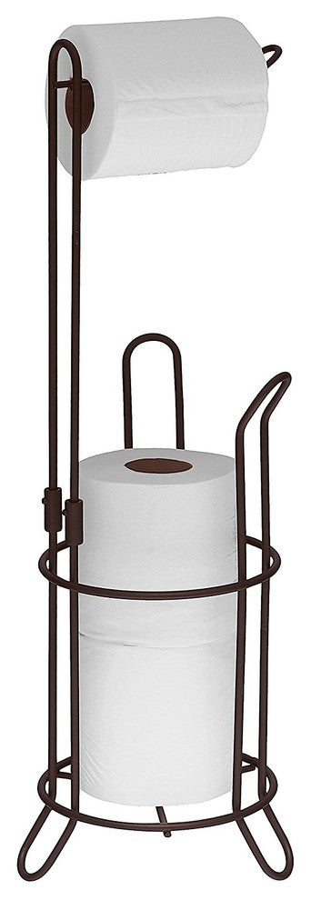 Bathroom Toilet Paper Stand, Bronze