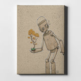 Epic Graffiti "Ink Bot Bonsai" Giclee Canvas Wall Art, 12"x18"