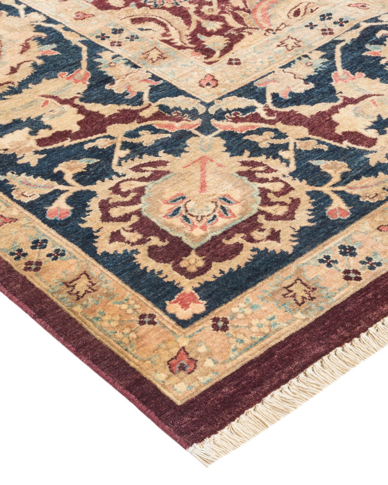 Isabella, One-of-a-Kind Hand-Knotted Area Rug Red, 8'1"x10'4"