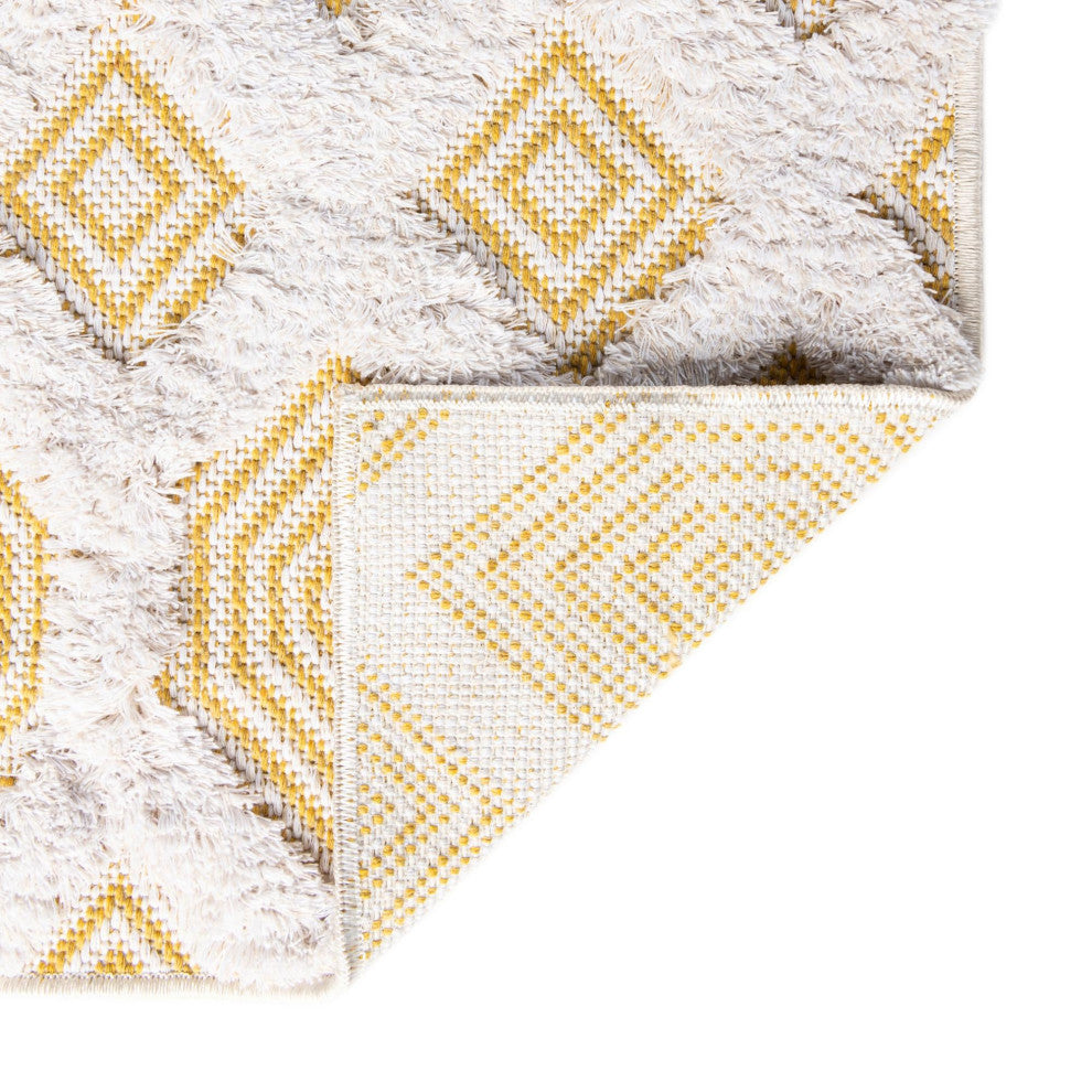 Unique Loom Sabrina Soto Casa Havana Area Rug, Yellow, 4' 5 X 6' 0 Rectangular