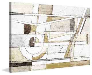 "Pieces" Painting Print on Wrapped Canvas