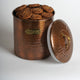 nu steel Hammered Antique Copper Cookie Jar