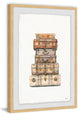 "Reaching Destination" Framed Painting Print, 24"x36"