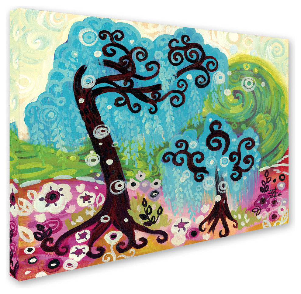 Natasha Wescoat '032' Canvas Art, 47x35