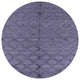 Ahgly Company Indoor Round Mid-Century Modern Area Rugs, 3' Round
