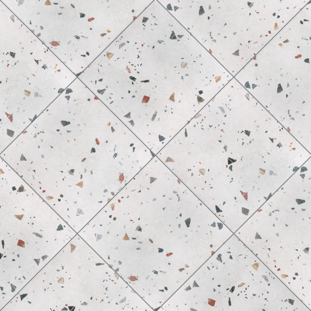 Sonar White Porcelain Floor and Wall Tile