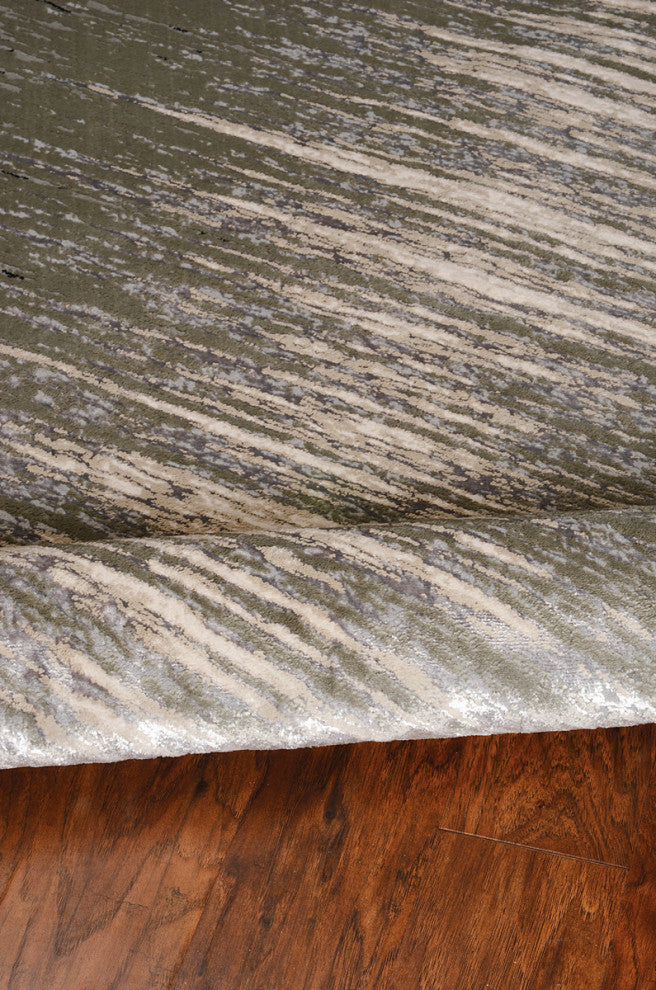 KAS Luna 7127 Nova Rug, Silver Gray, 9'10"x13'2"