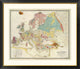 "Geological map Europe, 1856"  by Sir Roderick Impey Murchison, 46x40"