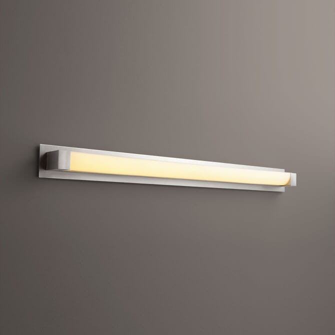Balance Bathroom Vanity Light in Satin Nickel