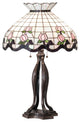 Meyda Lighting 228791 32" High Roseborder Table Lamp