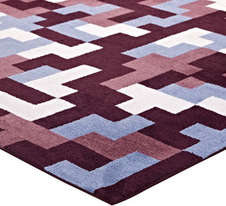 Andela Interlocking Block Mosaic 8x10 Area Rug
