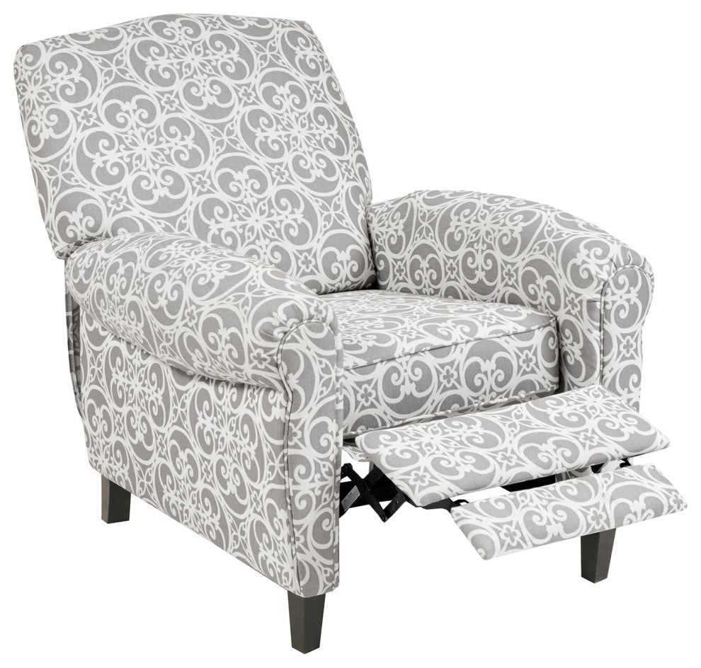 Madison Park Brooke Accent Chair, Grey