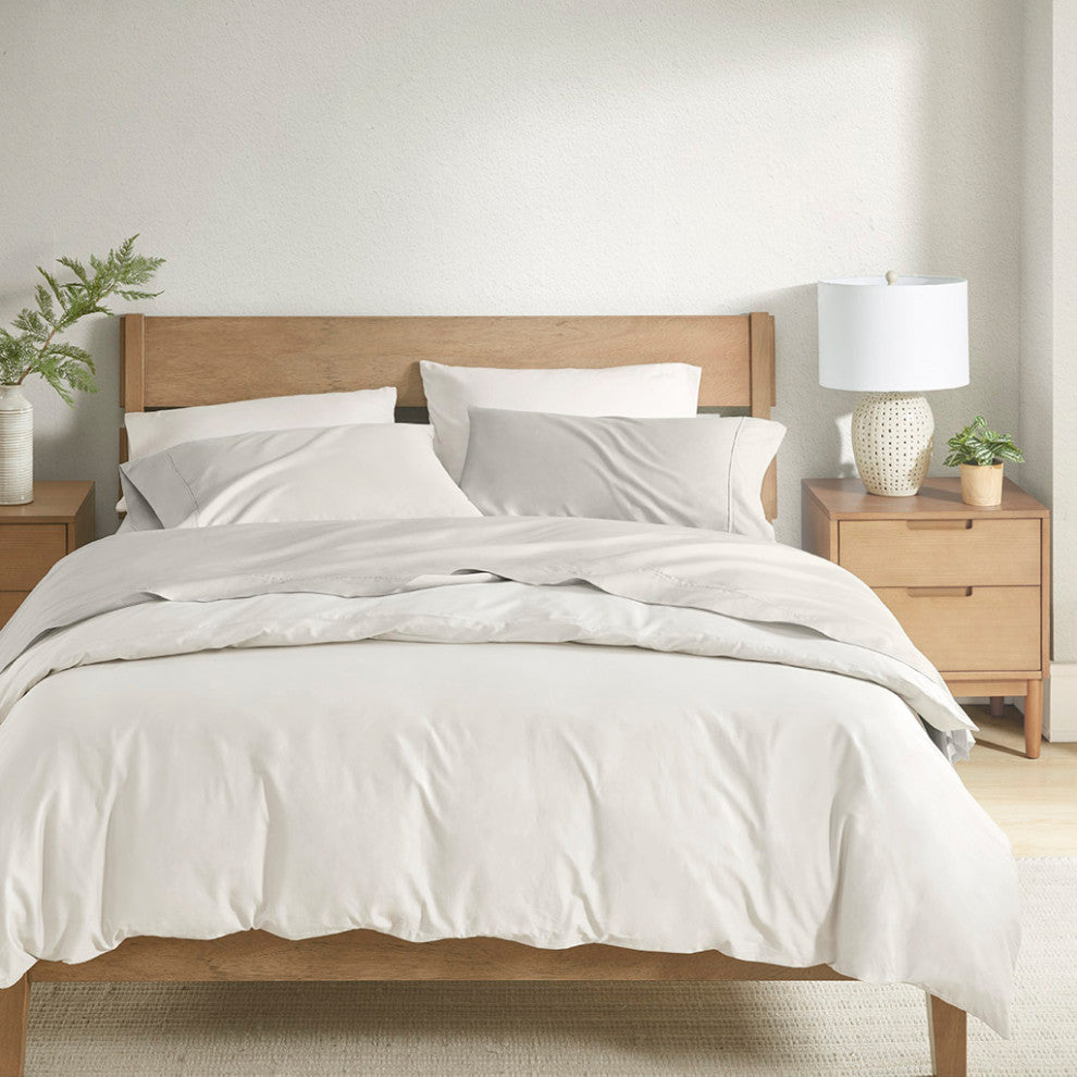 Clean Spaces 300TC BCI Cotton Sustainable Sheet Set