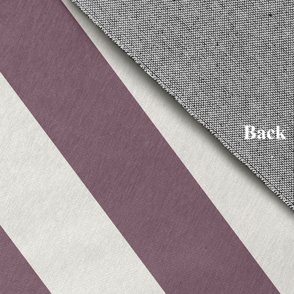 Graduated Stripe Chenille Rug