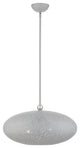 Livex Lighting Charlton 3 Light Nordic Gray, Brushed Nickel Large Pendant