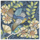 "Arts and Crafts Bird III" Digital Paper Print by Elyse DeNeige, 38"x38"
