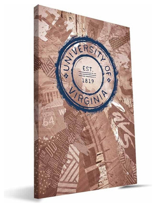 VA Cavaliers Scrapbook Canvas Print, 16"x24"