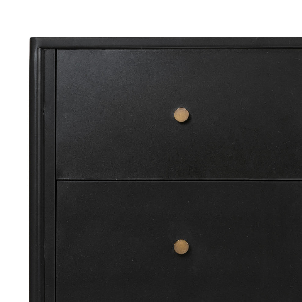 Four Hands Soto Sideboard, 74", Black