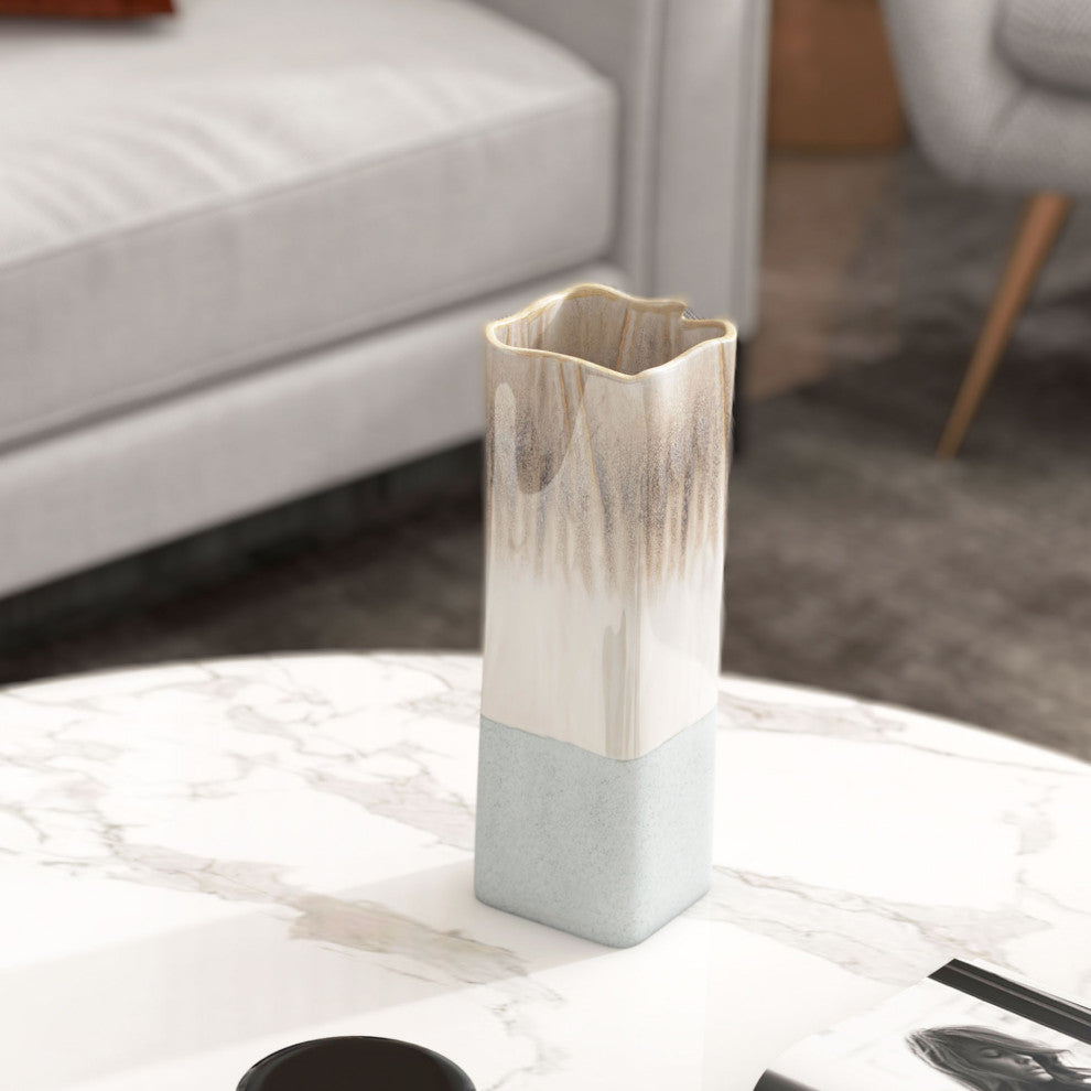 Saunton Ceramic Table Vase, Small