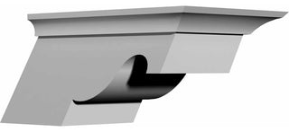 7 1/2"W x 6 1/4"D x 4"H Nexus Bracket, Left