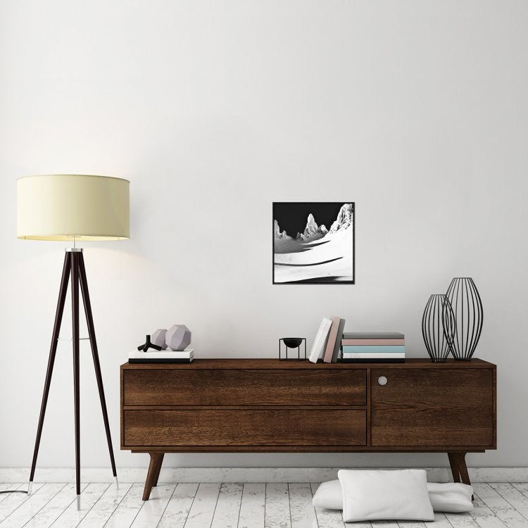 "Small And Big" Framed Canvas Giclee by Asmund Keilen, 19x19"