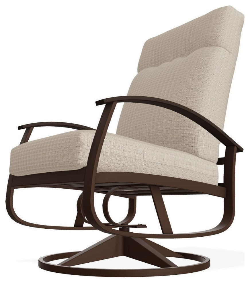 Belle Isle Cushion Deep Seat Outdoor Swivel Rocker, Bliss Sand/Kona