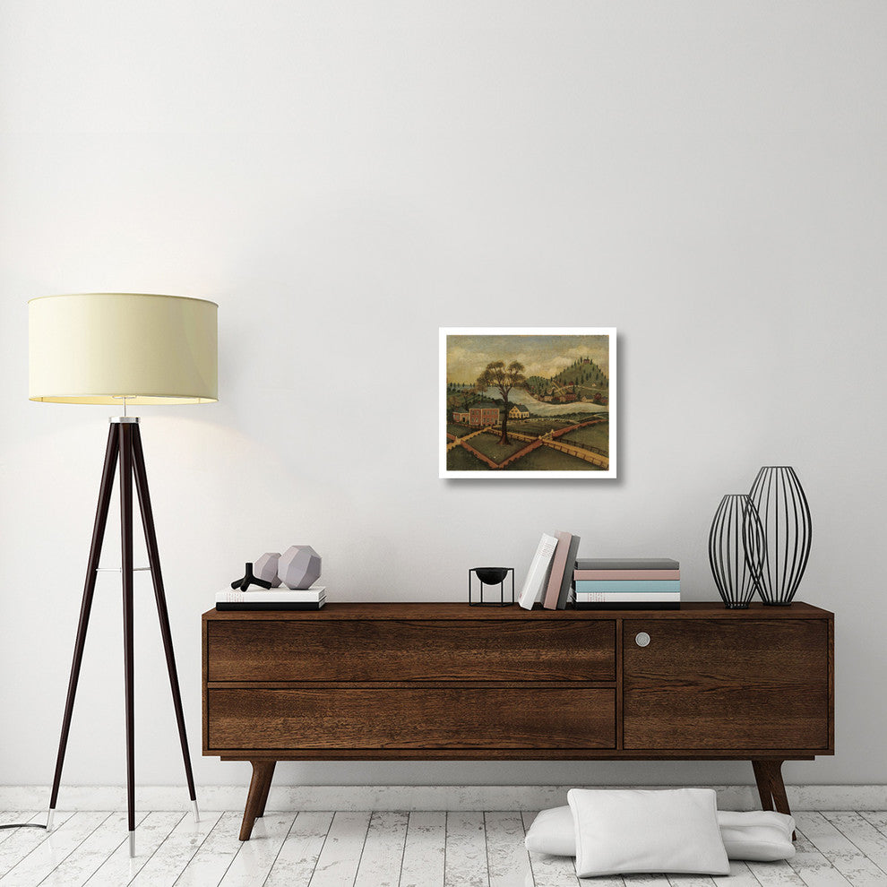 "Going to Town" Digital Paper Print by David Carter Brown, 24"x20"