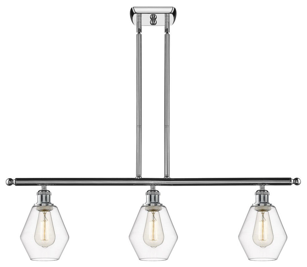 Innovations 516-3I-PC-G652-6-LED 3-Light Island Light, Polished Chrome