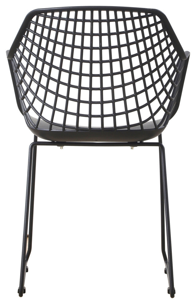 Contemporary Honolulu Chair Black - M2 - Black