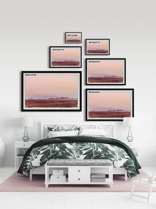 "Over the Horizon" Framed Painting Print, 36x24