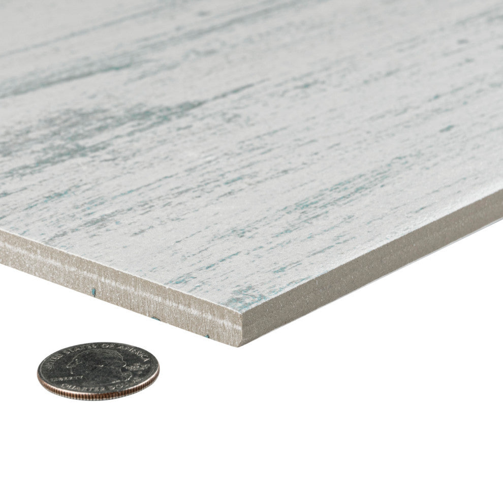 Cassis White Porcelain Floor and Wall Tile Sample