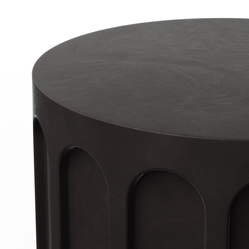 Mixx, Atlas Round Coffee Table, Lava